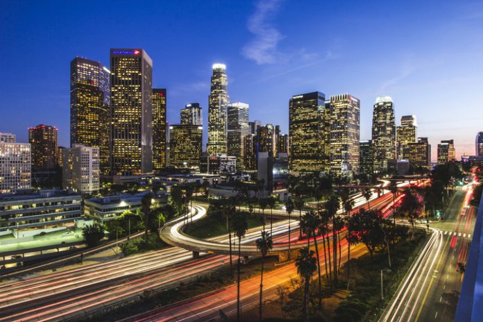 City view of LA