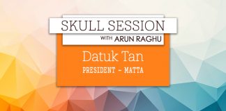 skull session interview card - Datuk Tan, MATTA