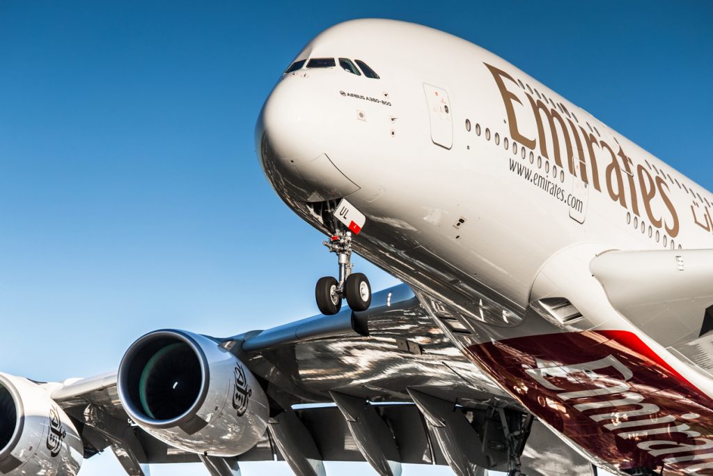 special flights, Emirates Airline Airbus A380, special flights, Emirates, Contactless Travel
