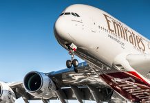special flights, Emirates Airline Airbus A380, special flights, Emirates
