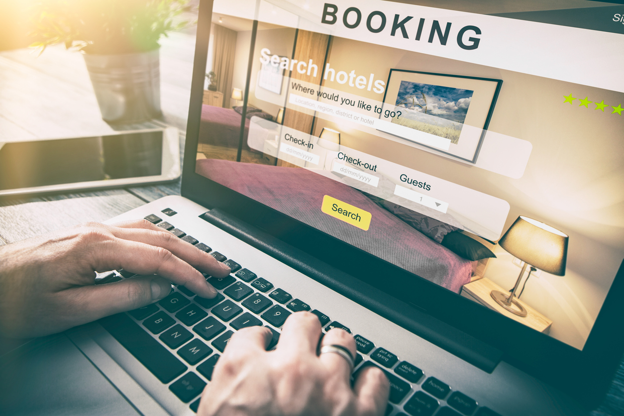 Booking hotel travel traveler search business reservation